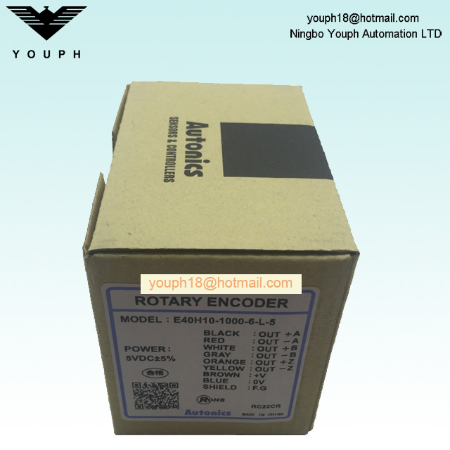 Autonics E40H10-1000-6-L-5 Encodeur rotatif incrémental