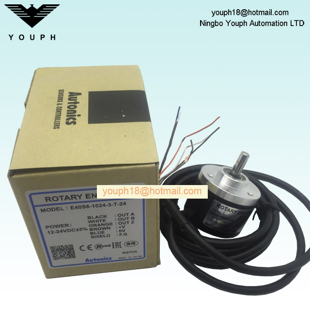 Autonics E40S6-1024-3-T-24 Encodeur rotatif incrémental