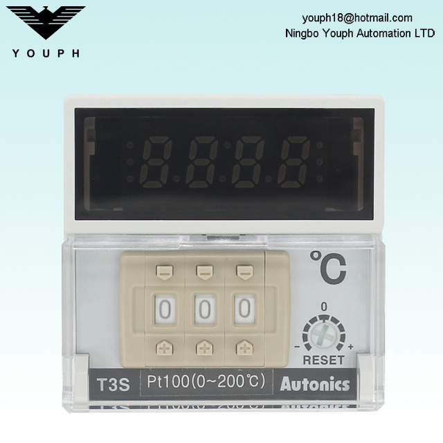 Autonics T3S-B4RP4C T3S-B4RP2C Type de commutateur de la roue de pouce Contrôleur de température