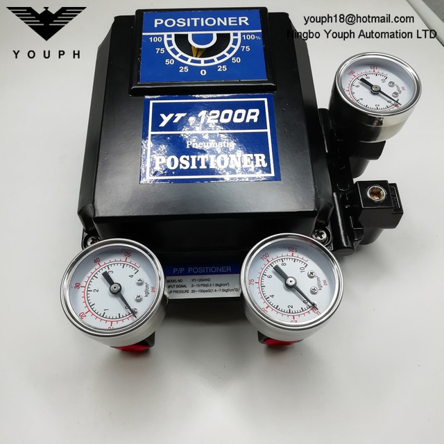 YTC YT-1200R YT-1200RD NAMUR LEVER ROTARY CYLINDER POSTERATEUR PNEUMATIQUE