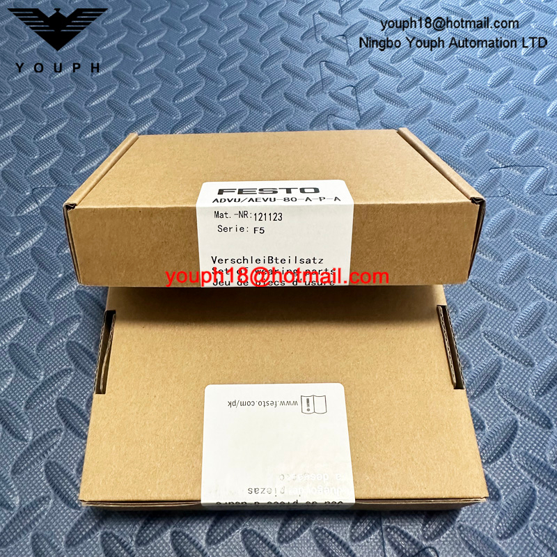 FESTO ADVU / AEVU- 80-A-PA 121123 AdvU Cylinder Set of Port Parts