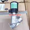 ASCO E290A395 25mm G1' Port EMERSON VALVE de siège d'angle d'huile en acier inoxydable