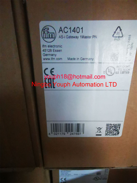 IFM AC1401 AS-Interface Profit Gateway As-I Gateway 1Master PN