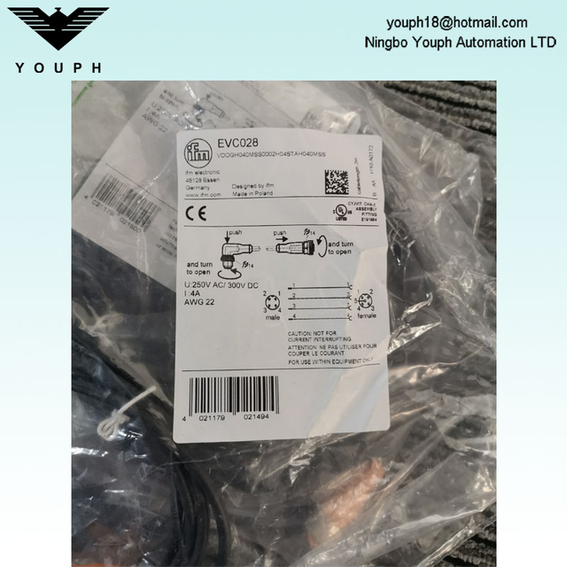 IFM EVC028 VDOGH040MSS0002H04STAH040MS Câble de connexion