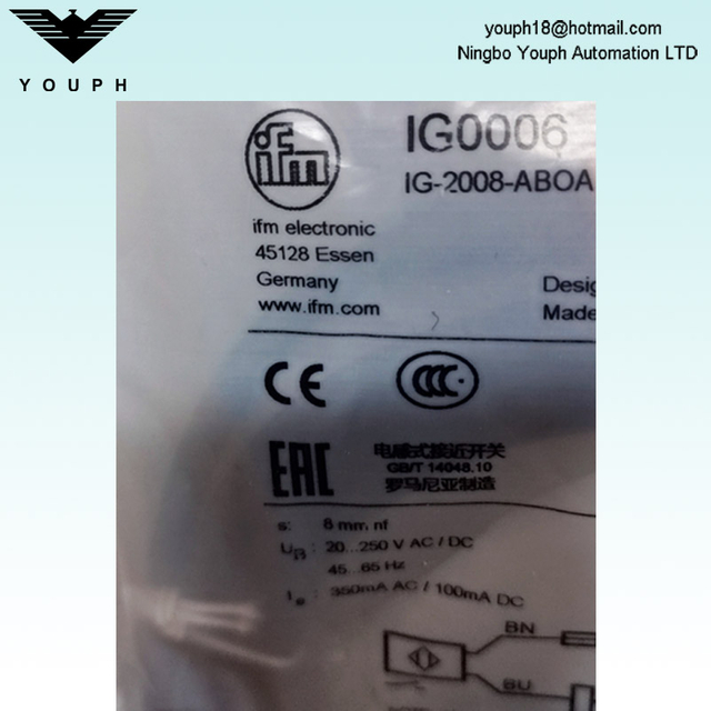 IFM IG0006 IG-2008-ABOA Inducteur