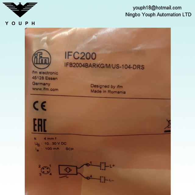 IFM IFC200 IFB2004BARKG / M / US-104-DRS Capteur inductif