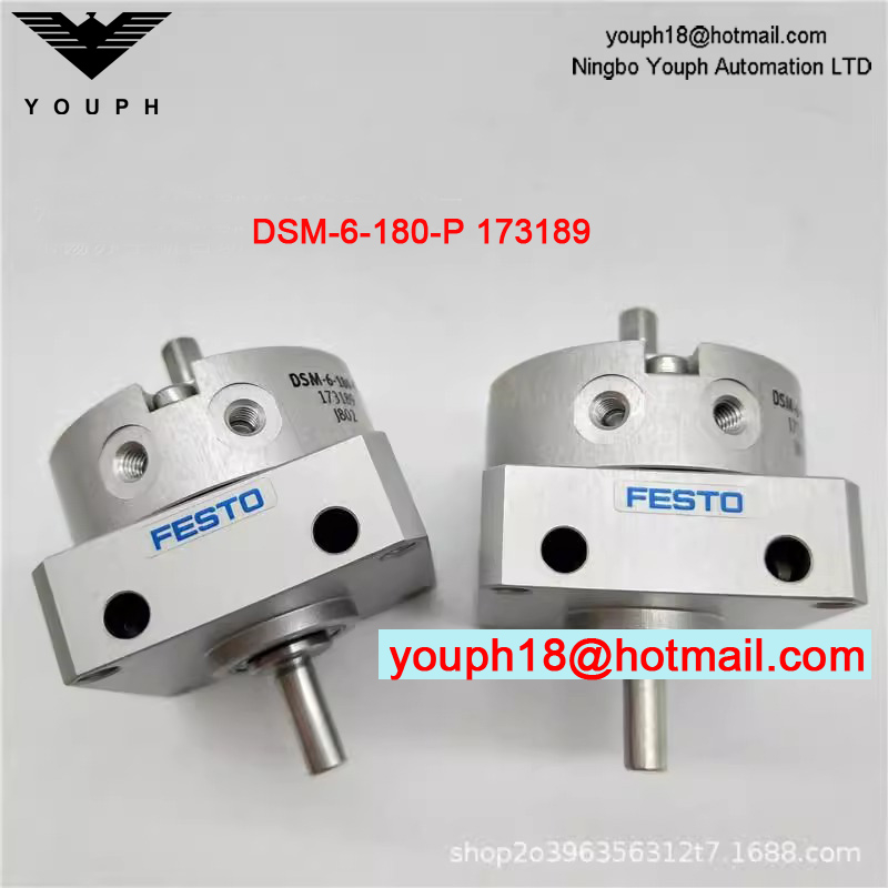 Festo DSM-6-180-P 173189 Angle pivotant 180 ° DSM Cylindre pneumatique rotatif