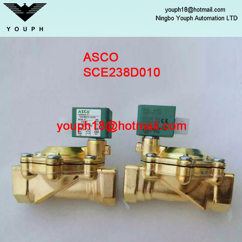 ASCO SCE238D010 G1 'ORIFICE 25 mm Solénoïde électrique en laiton