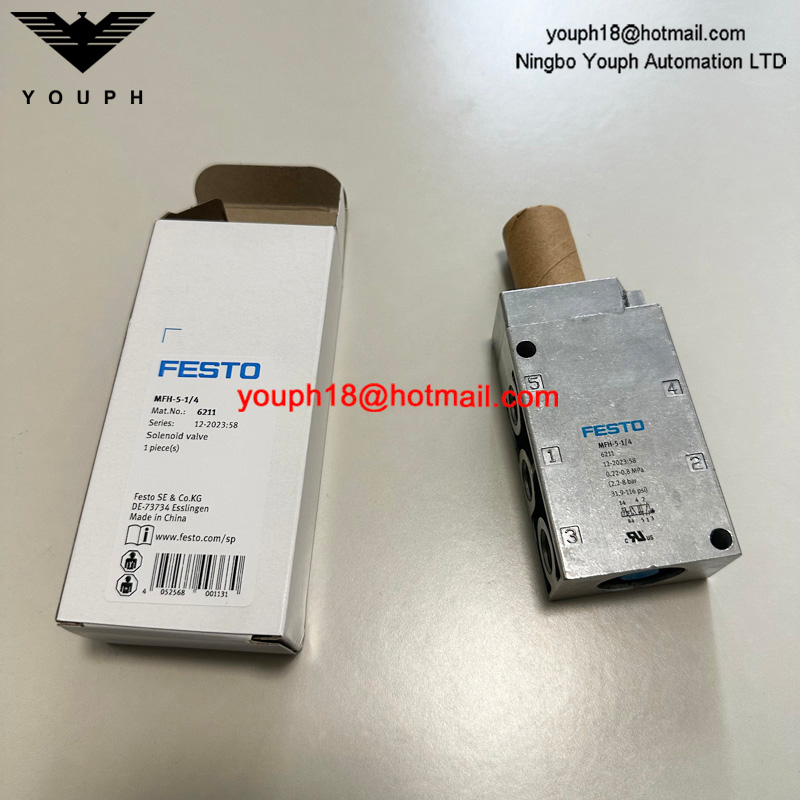 FESTO MFH-5-1 / 4 6211 G1 / 4 5/20 Valve d'électrocartille MFH Tiger MFH