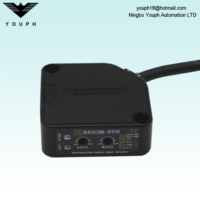 Autonics Ben3M-PFR Amplificateur compact Type intégré avec commutateur de proximité de tension universelle