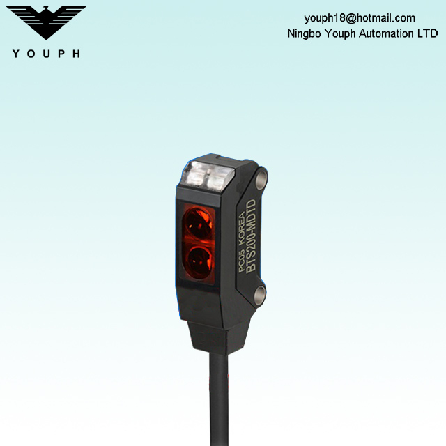 Autonics BTS200-MDTD BTS1M-MDTD-P BTS SECHER SECONNEMENT photoélectrique Retroreflective