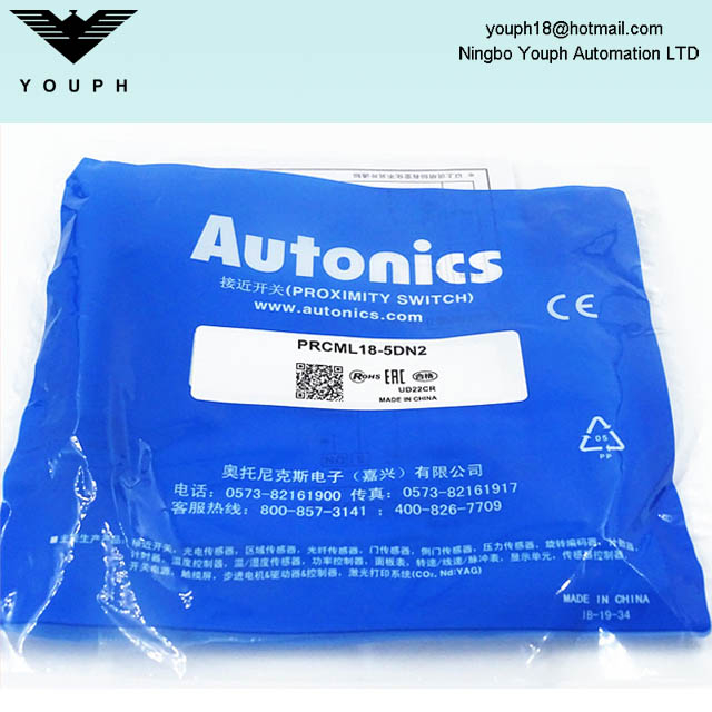 Autonics PRCML18-5DN2 PRCML18-5DP2 Type de connecteur cylindrique Capteur de proximité