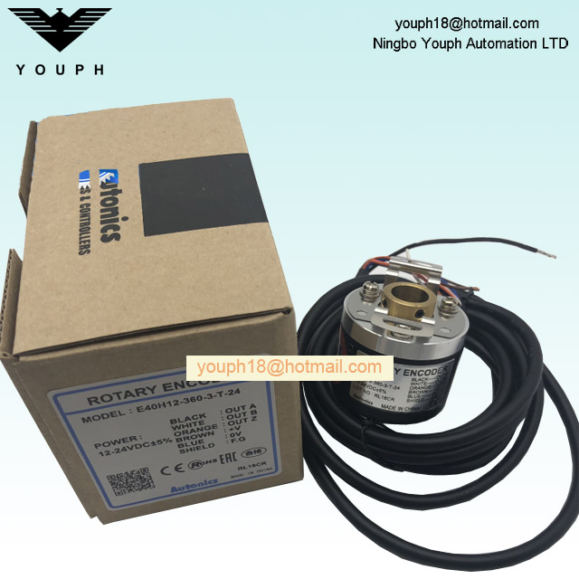 Autonics E40H12-360-3-T-24 Encodeur rotatif incrémentiel