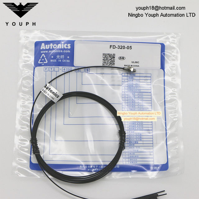 Autonics FD-320-05 Type de réflexion Diffuse Cabinement de câble à fibre optique