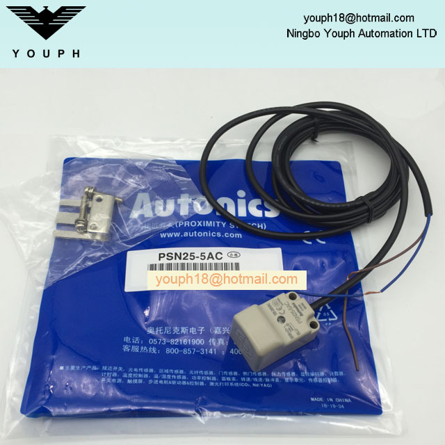 Autonics PSN25-5AC PSN25-5AO Côté avant 2 Fil AC CUTHALITÉ DE PROXIMITÉ ALIMENTATION