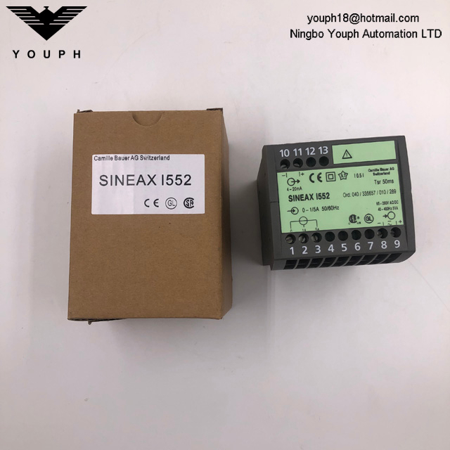 Émetteur de puissance AC SINEAX I552