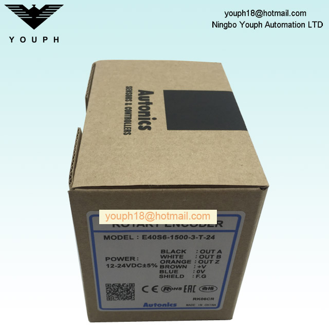 Autonics E40S6-1500-3-T-24 Encodeur rotatif incrémentiel