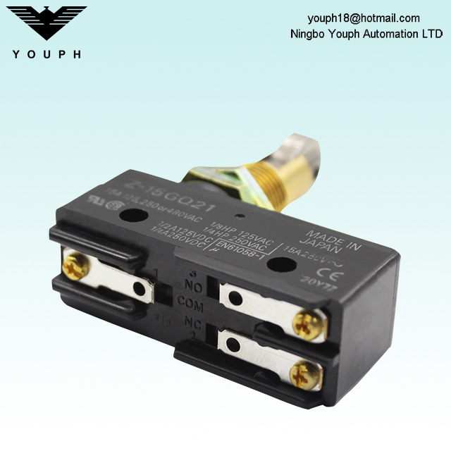 Interrupteur d'immeubles OMRON Z-15GQ21