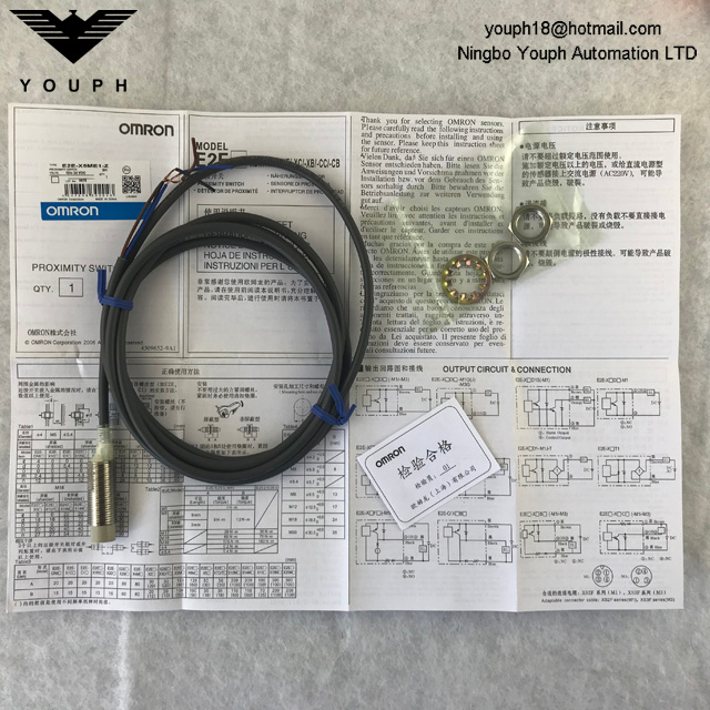 OMRON E2E-X5ME1-Z E2E SEXE SECRE SECRE DC 3 Capteur de proximité