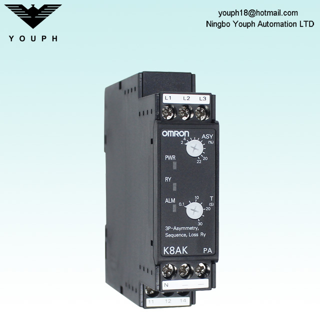 OMRON K8AK-PA2 K8AK-PH1 K8AK-PM2 Relais de perte de phase de séquence de phase