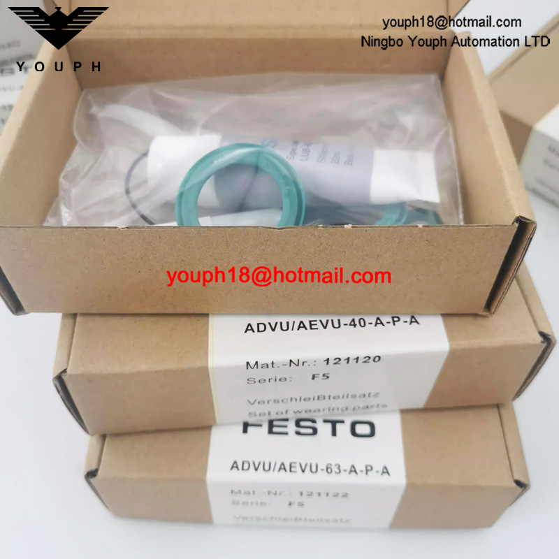 FESTO ADVU / AEVU- 40-A-PA 121120 Nitrile Set of Port Parts