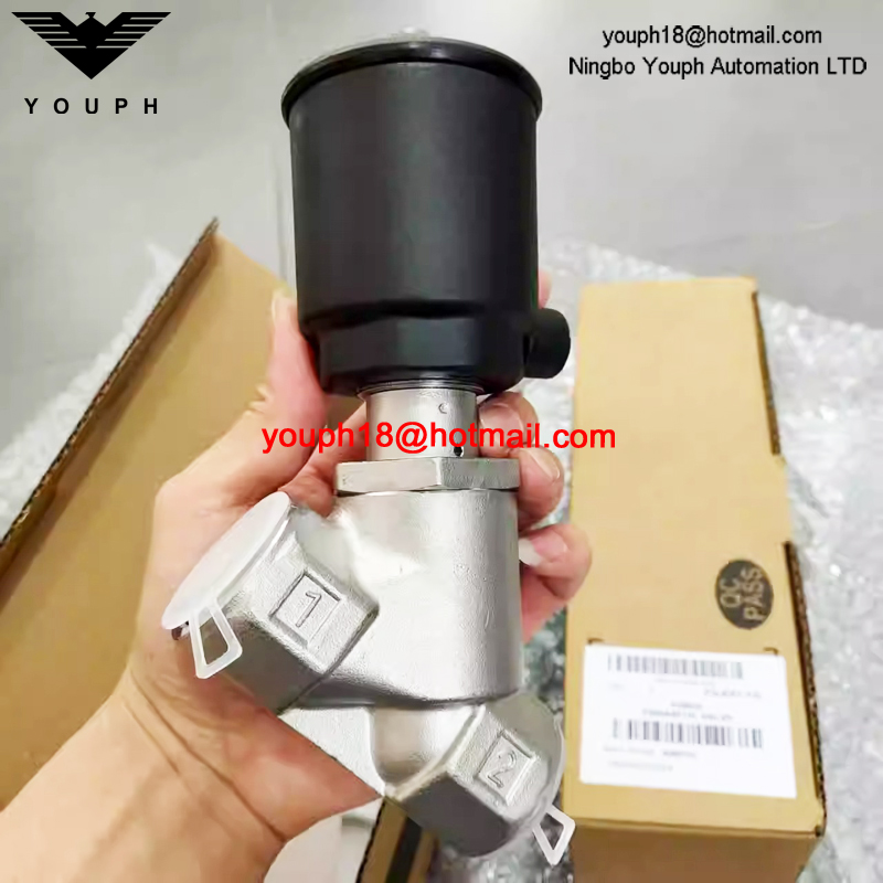 ASCO EMERSON E290A401 E290A401VI soupape de siège d'angle d'air en acier inoxydable haute température