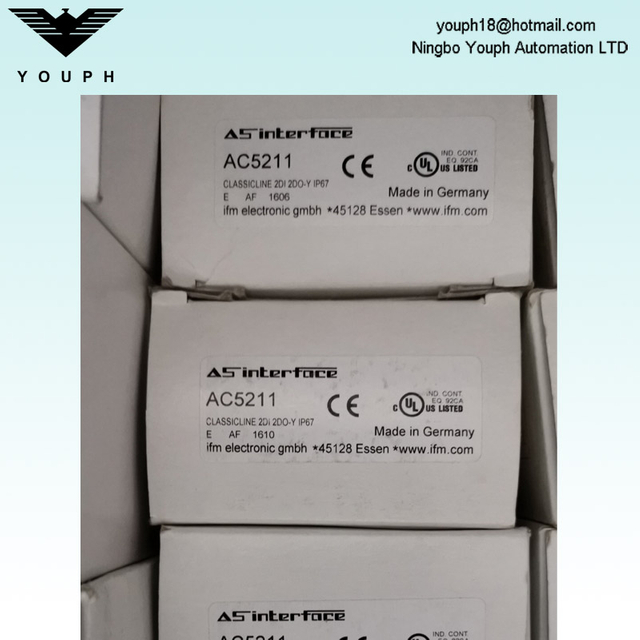 Module IFM AC5211 AS-Interface Classicline avec technologie de montage rapide