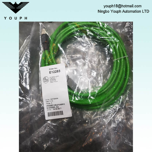 IFM ELTECTRONIQUE E12283 VSTGN040ZDS0005L04STGP040 - S Ethernet Connection Câble
