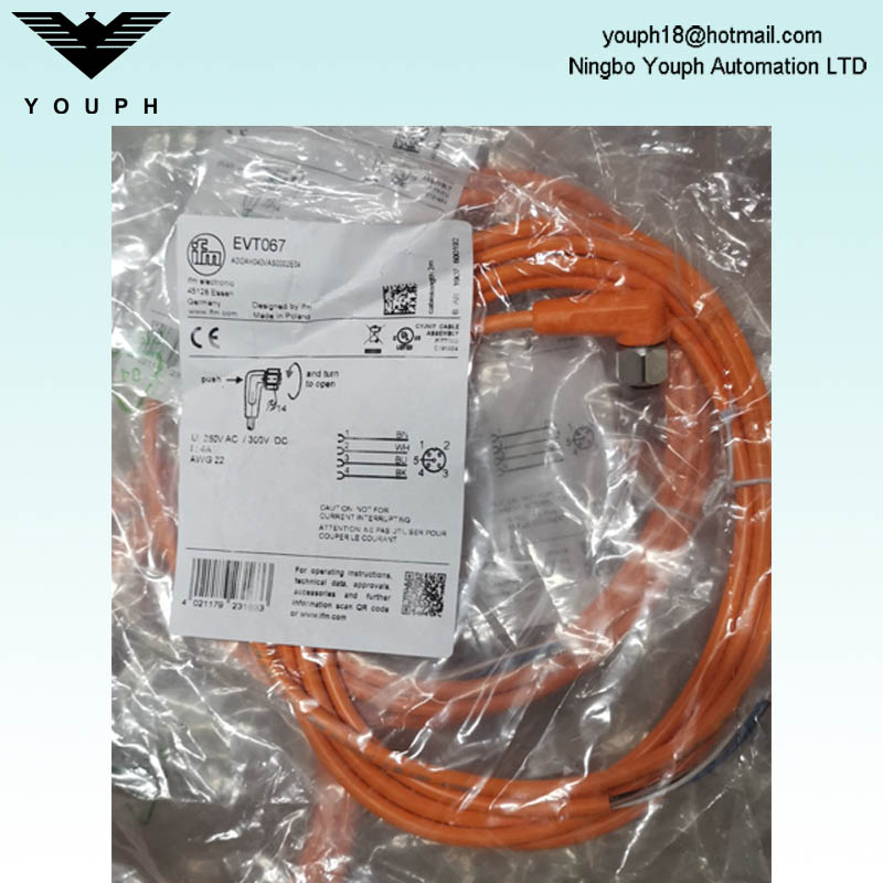 IFM EVT067 ADOAH040VAS0002E04 CONCRIPATION Câble à prise