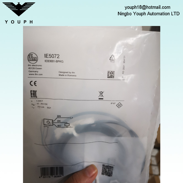 IFM IE5072 IEB3001-BPKG Capteur inductif
