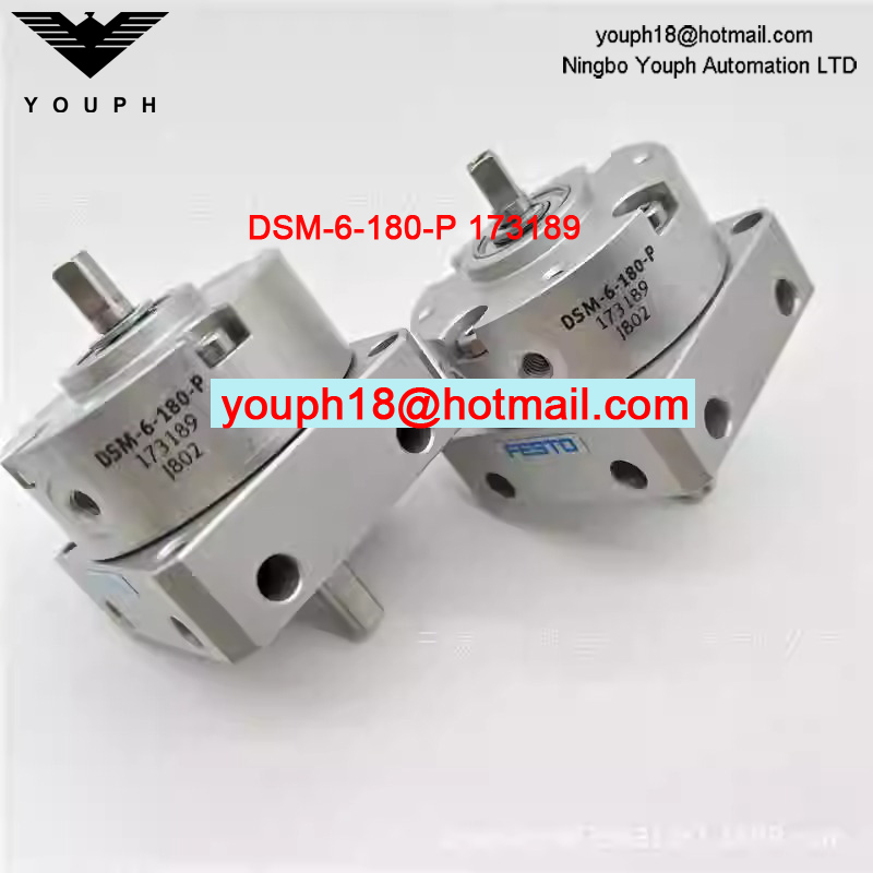 Festo DSM-6-180-P 173189 Angle pivotant 180 ° DSM Cylindre pneumatique rotatif