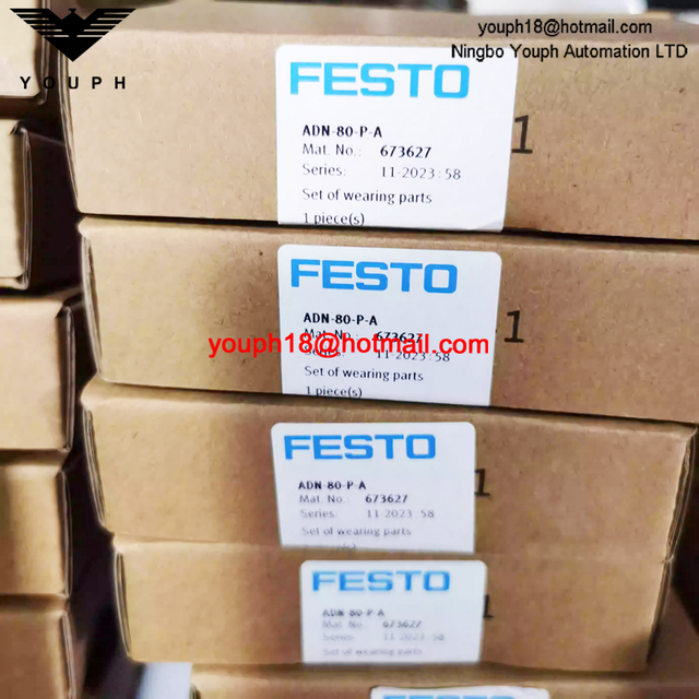 FESTO ADN-80-PA 673627 ADN-80 Cylindre pneumatique Ensemble de pièces de port
