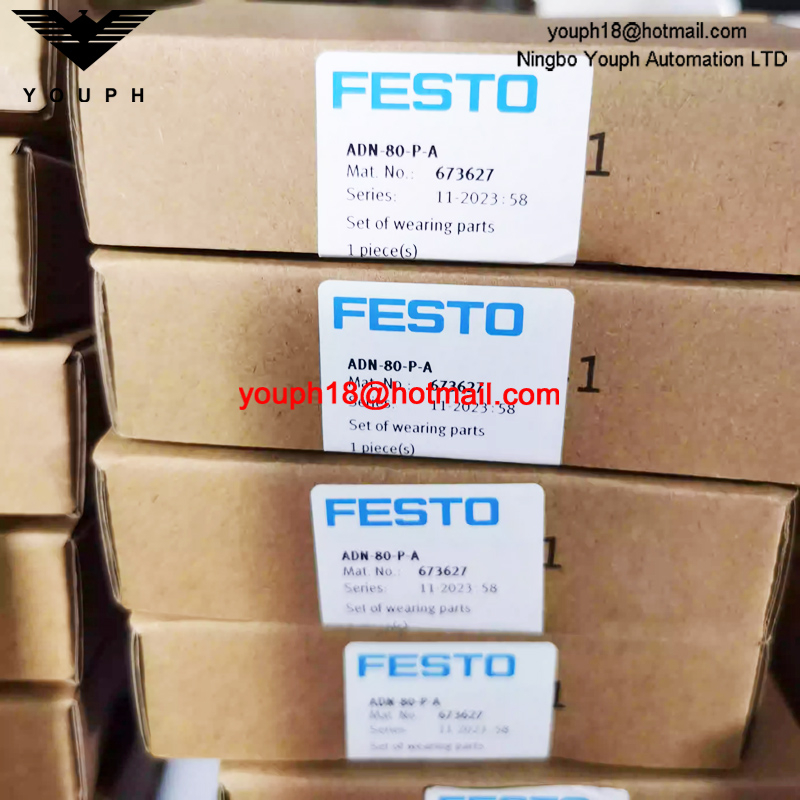 FESTO ADN-80-PA 673627 ADN-80 Cylindre pneumatique Ensemble de pièces de port