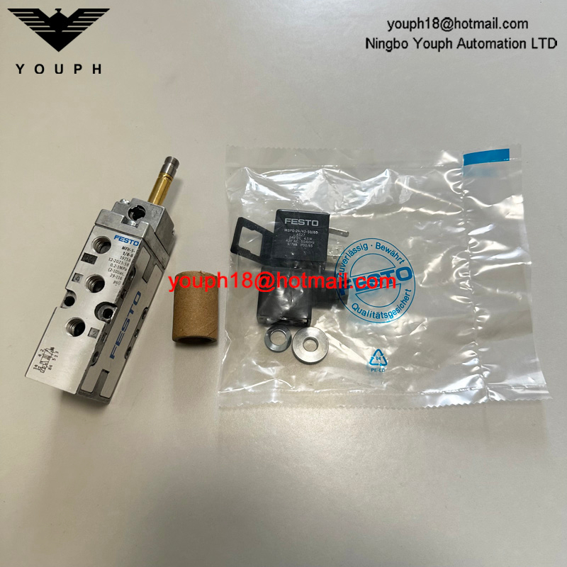 Festo MFH-5-1 / 8-B 19758 avec bobine 24VDC 220VAC TIGER VALVE 2000