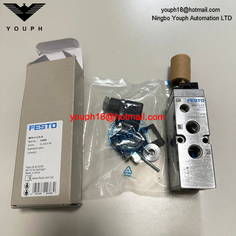 FESTO MFH-5-1 / 4-B 15901 avec bobine solénoïde 5/2 voies Tiger 2000 Valve pneumatique