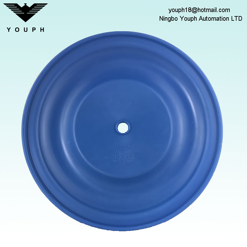 189426 Graco QBY3-50 / 65 1,5 pouce Husky 1590 Kit de réparation de diaphragme de Santoprène Diamètre 226 mm