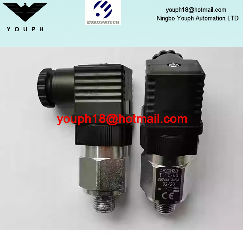 Euroswitch 4920212 4920213 4920223 4921112 49 Série SPDT Contacts DIAPHRAGMS PRESSION CUTER