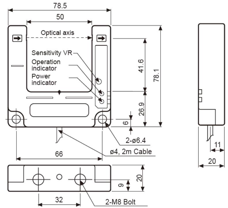 Dimension bup-50