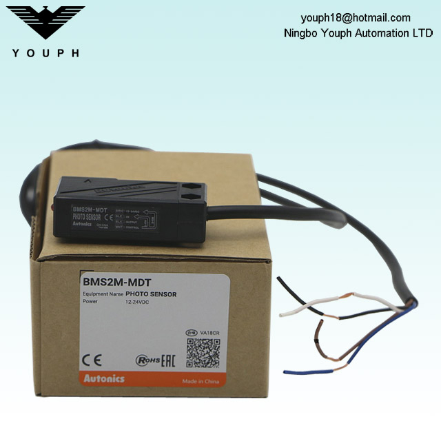 Autonics BMS2M-MDT Amplificateur rétroréflectif Capteur photoélectrique intégré