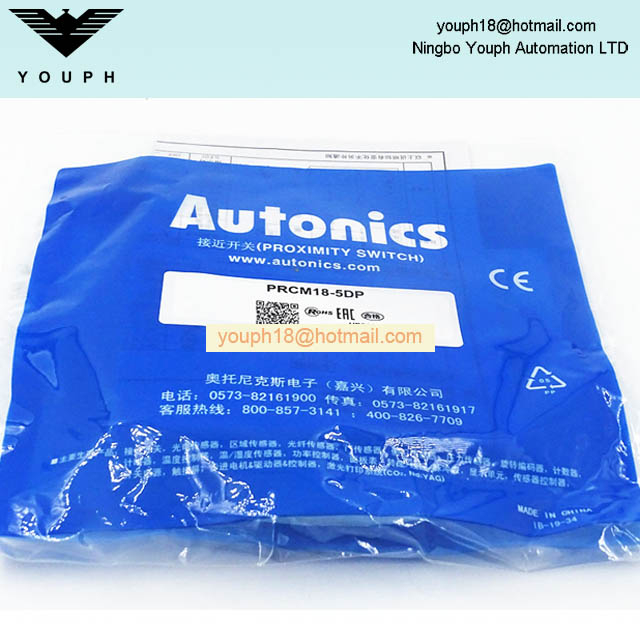 Autonics PRCM18-5DP PRCM18-5DN PRCM Série cylindrique Type de connecteur Capteur de proximité