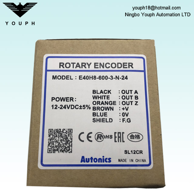 Autonics E40H8-600-3-N-24 E40H Série Rotary Encodeur