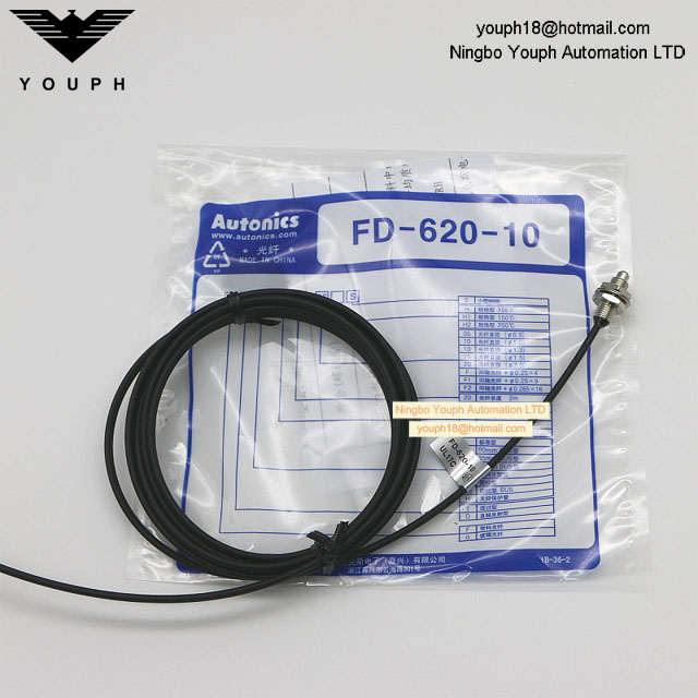 Autonics FD-620-10 Type de réflexion Diffuse Cabinement de câble à fibre optique