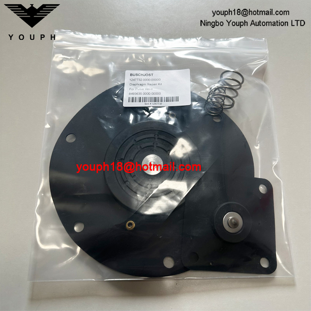 8493635 Valve de diaphragme 2 'Norgren Herion 8493635 Kit de réparation de diaphragme de nitrile viton