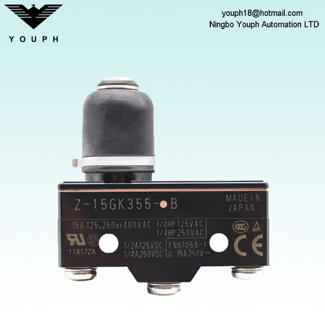 OMRON Z-15GK355-B l'interrupteur de limite