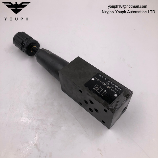 MRF-02A-K-3-40 MPR-02P-1-20 MBR-02A MBR-02B MBR-02P Valve hydraulique
