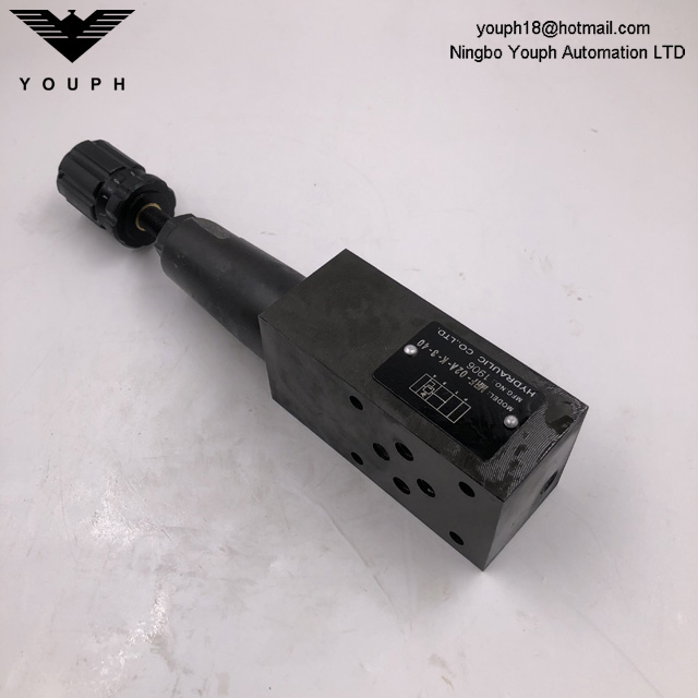 MRF-02A-K-3-40 MPR-02P-1-20 MBR-02A MBR-02B MBR-02P Valve hydraulique