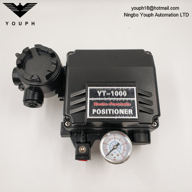 YTC YT-1000L Positionner électro pneumatique linéaire à double action