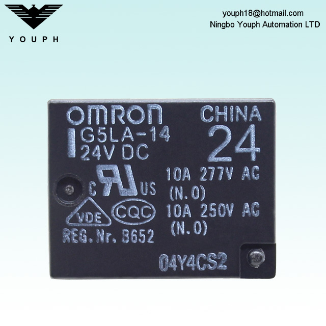 OMRON G5LA-14 G5LE-14 5VDC 12VDC 24VDC 10A5 Relais