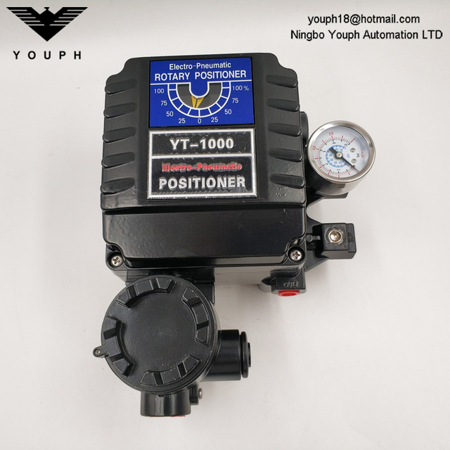 YTC YT-1000R Positionner électro pneumatique rotatif à double jeu