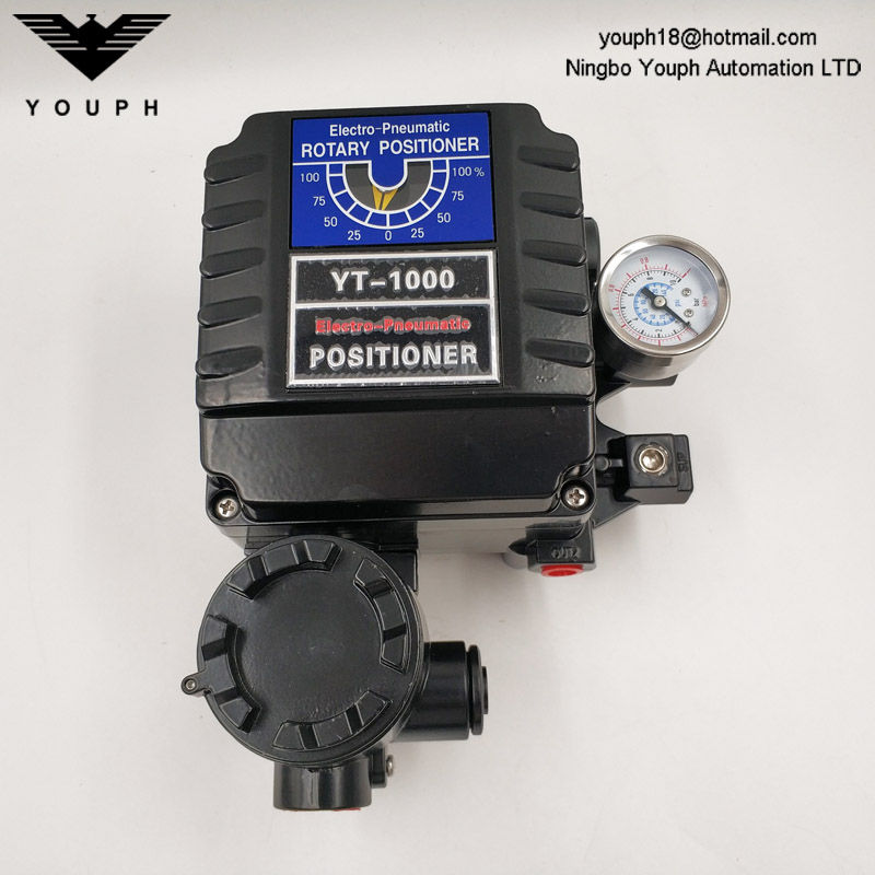 YTC YT-1000R Positionner électro pneumatique rotatif à double jeu